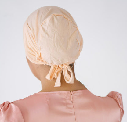 Adjustable Tie Undercap — Light Peach