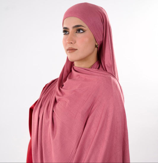 Premium Jersey Hijab — Sherbet