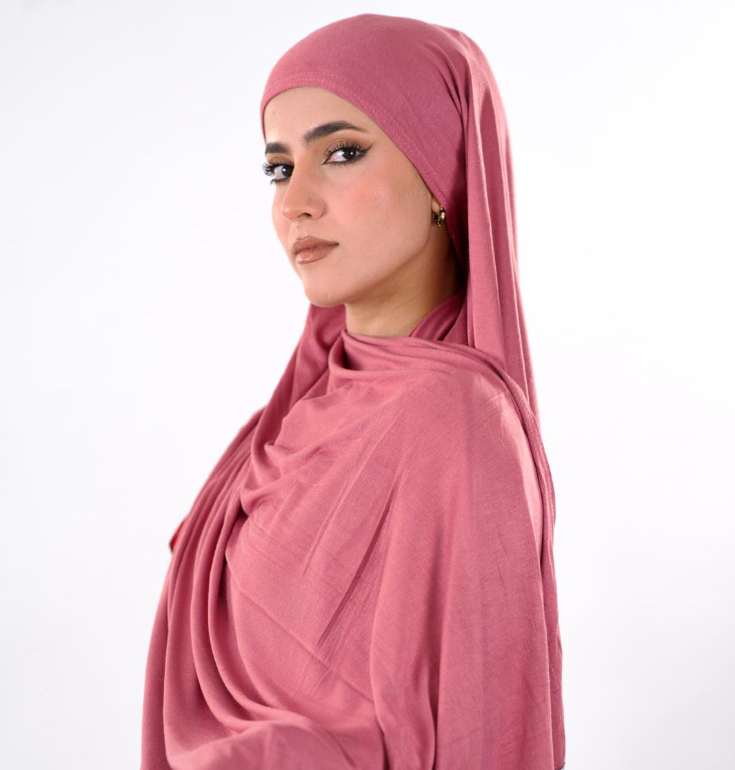 Premium Jersey Hijab — Sherbet