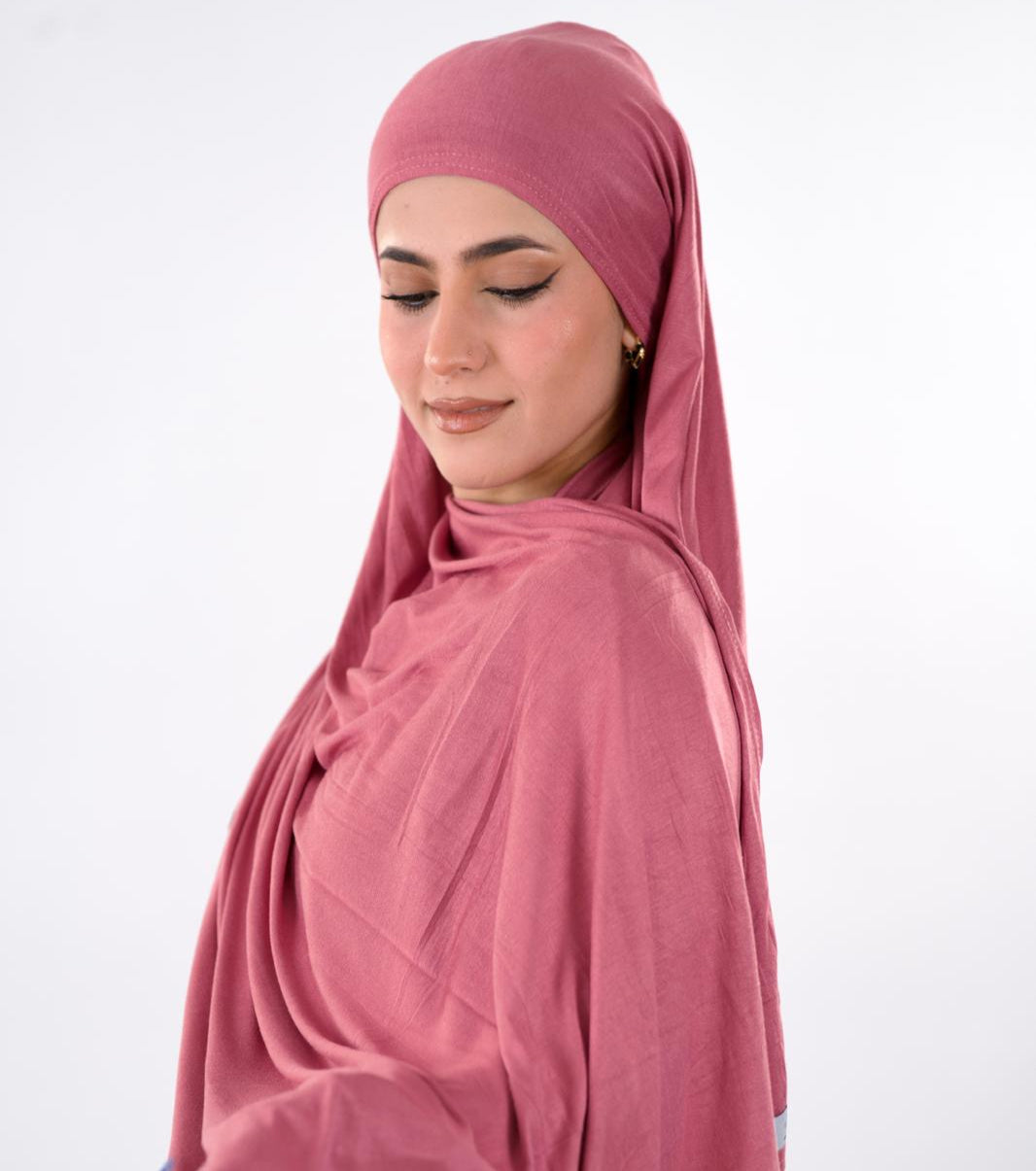 Premium Jersey Hijab — Sherbet