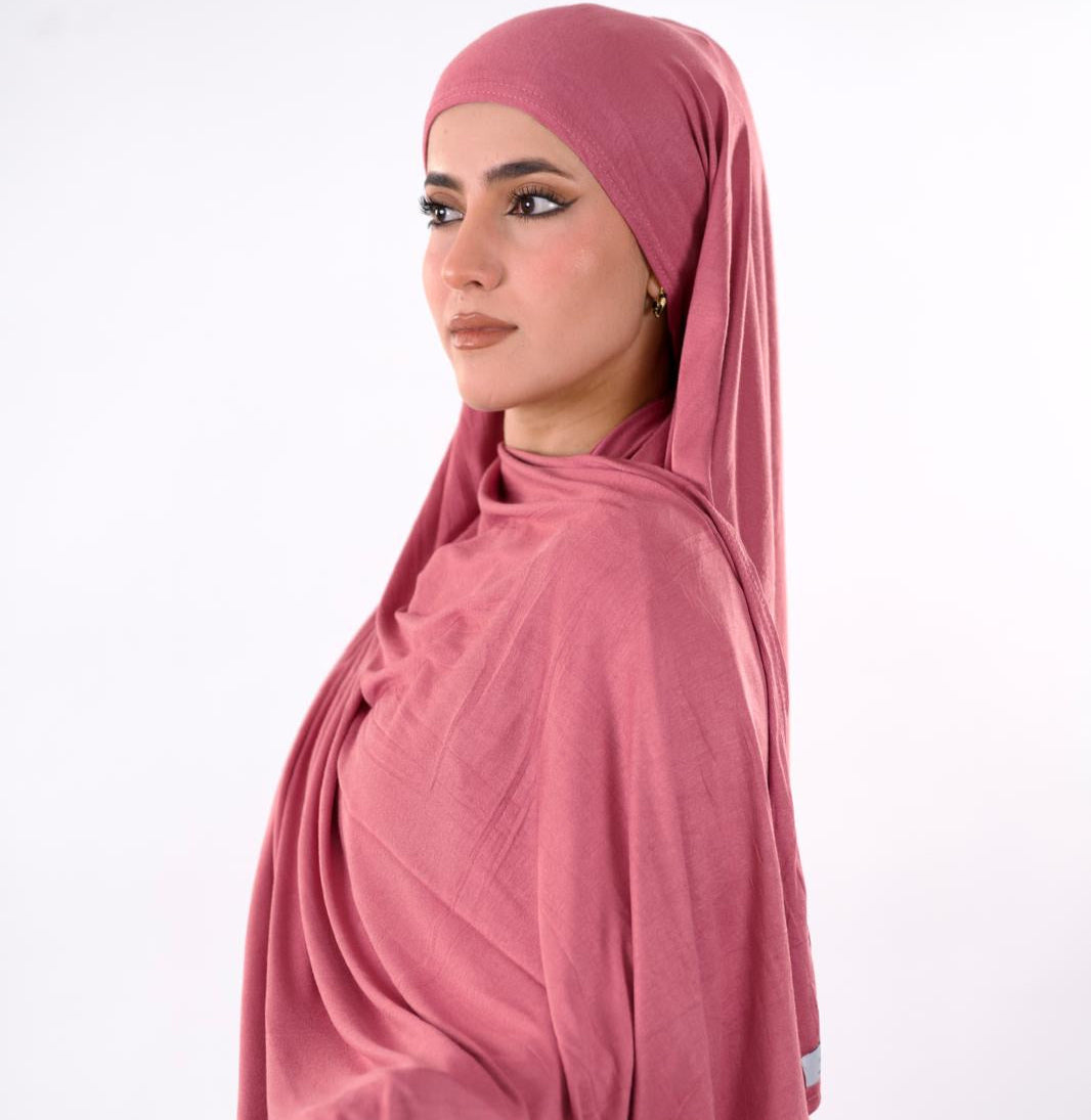 Premium Jersey Hijab — Sherbet